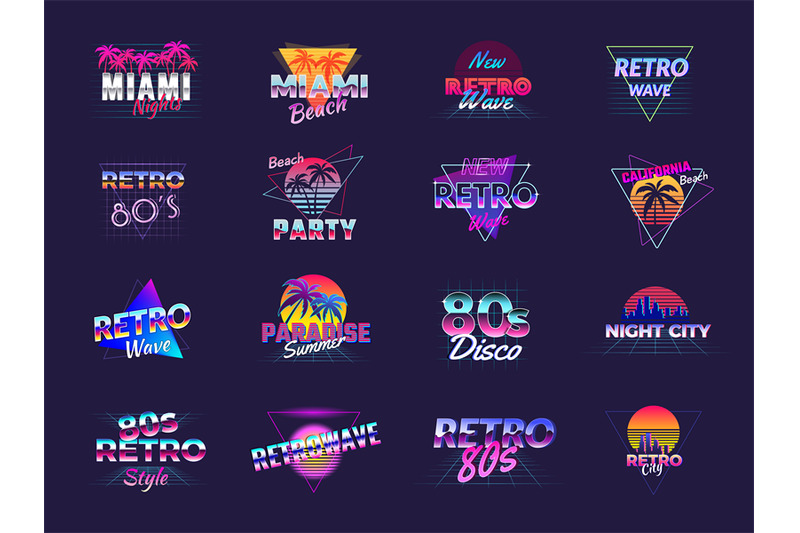 retro-badges-stylized-synth-wave-logo-neon-1980s-style-cyberpunk-colo