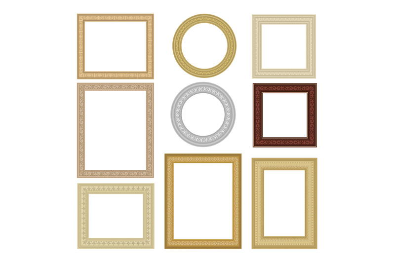 baguette-frames-pictures-and-paintings-square-frames-with-ornamental