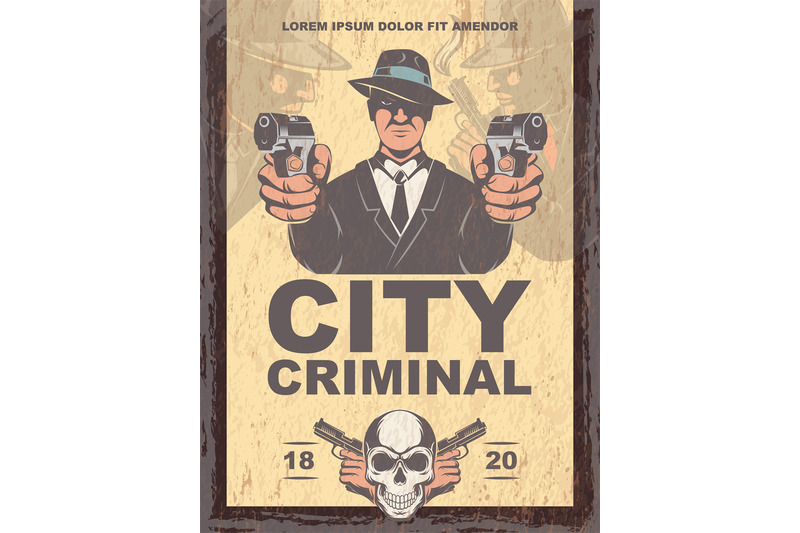 criminal-poster-mafia-gangsta-game-invitation-placard-template-with-p