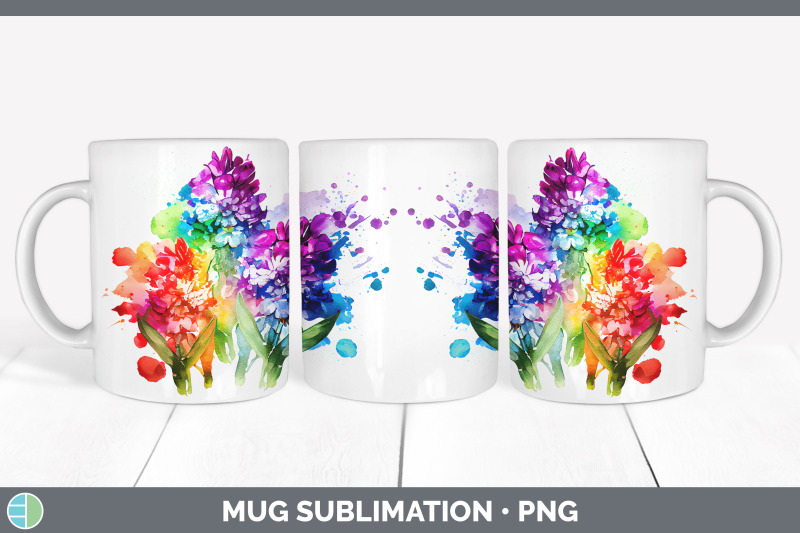 rainbow-hyacinth-flowers-mug-wrap-sublimation-coffee-cup-designs-bun