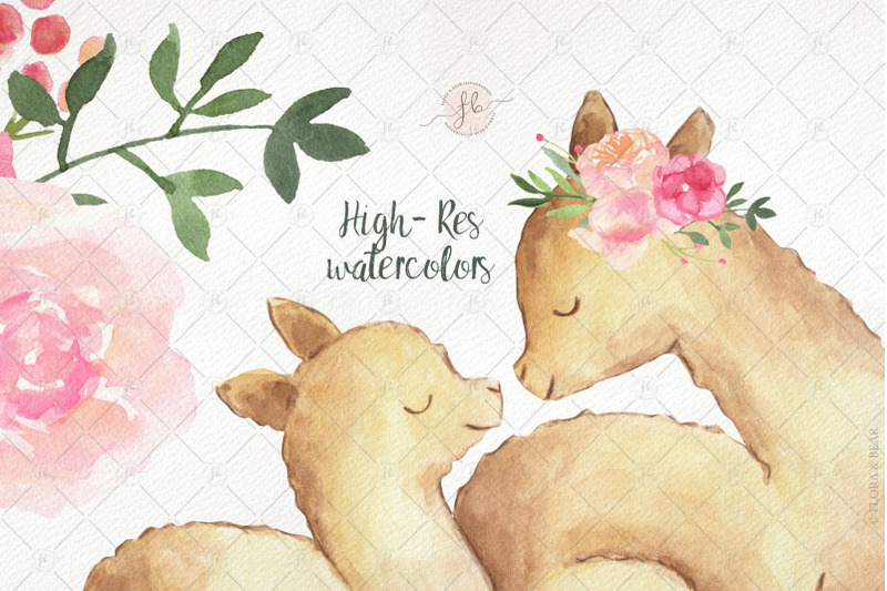 mother-039-s-day-watercolor-set-cute-animals
