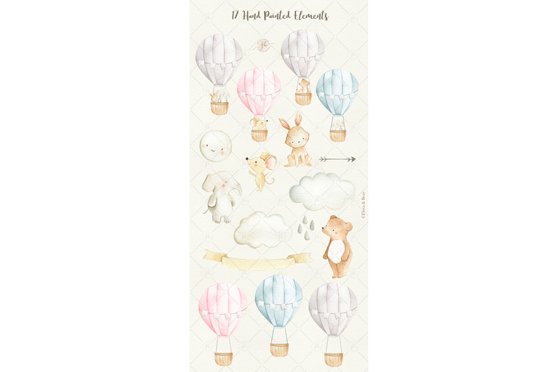 hot-air-balloons-watercolor-clipart-set