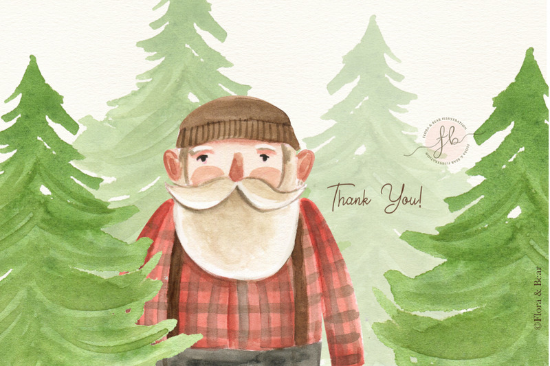 lumberjack-watercolor-illustration