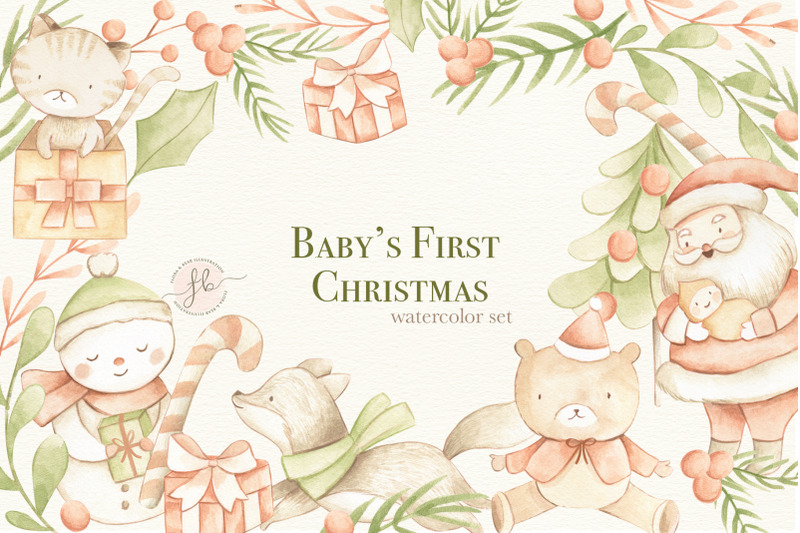christmas-baby-watercolor-illustration