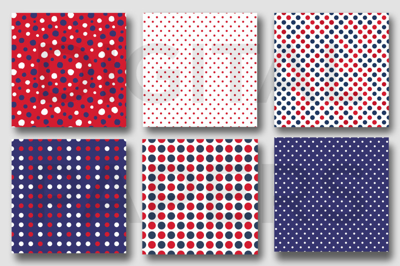 red-and-blue-polka-dots-digital-papers