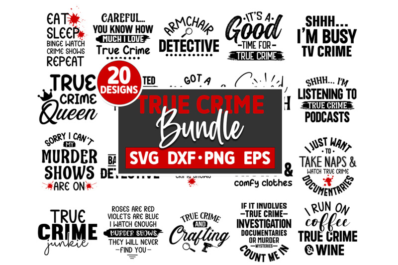 true-crime-svg-bundle