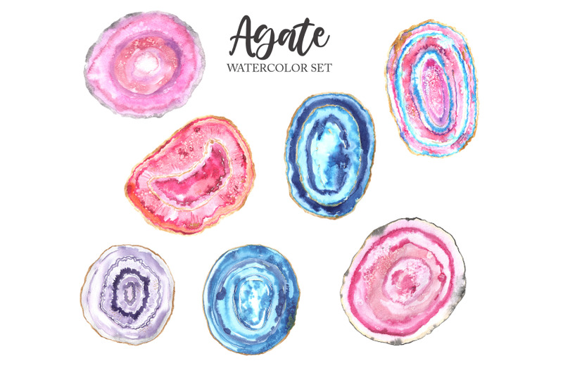 watercolor-agate-stones-clipart-png
