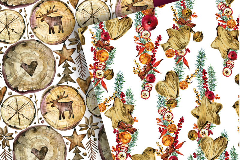 christmas-patterns-christmas-digital-papers