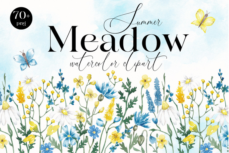 watercolor-clip-art-quot-summer-meadow-quot
