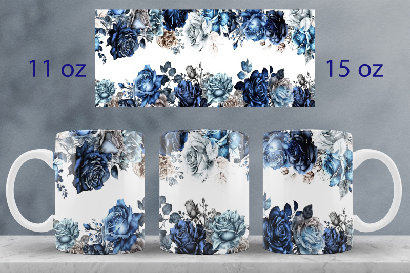 bl-roses-mug-wrap-design-floral-gold-mug-sublimation-png-ue