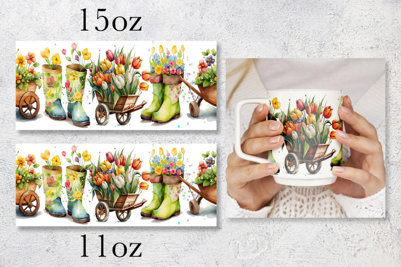 spring-mug-wrap-design-garten-boots-mug-sublimation-png