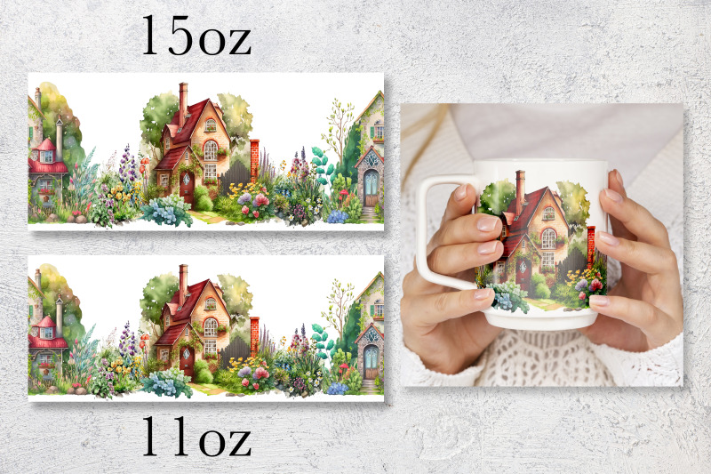 spring-house-mug-wrap-design-garden-mug-sublimation-png