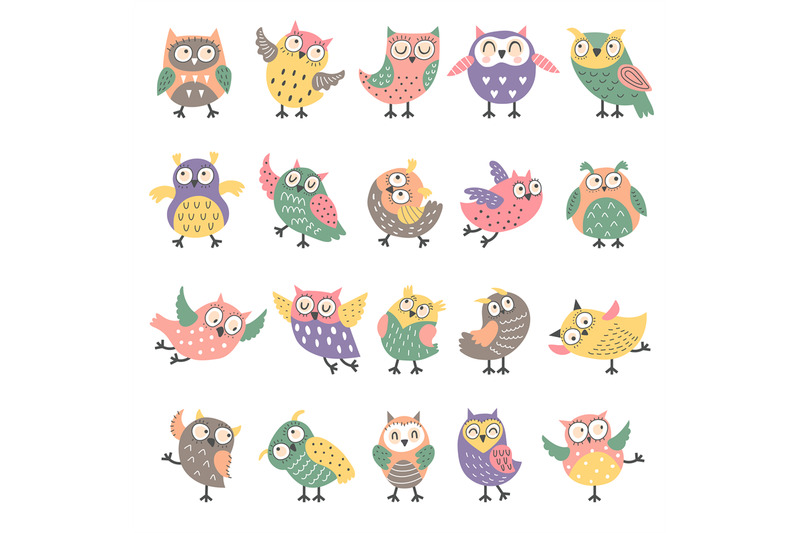 owl-birds-flying-decorative-boho-style-birds-in-action-poses-recent-v