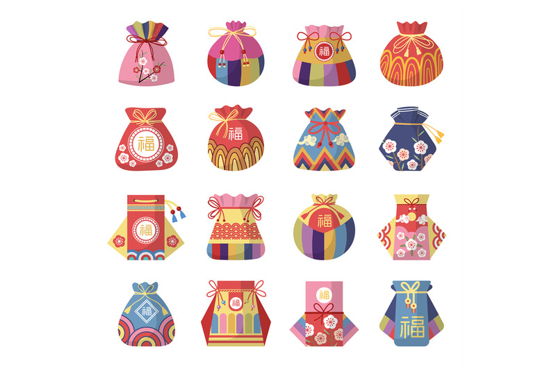 lucky-bags-containers-for-gifts-lucky-pockets-recent-vector-authentic