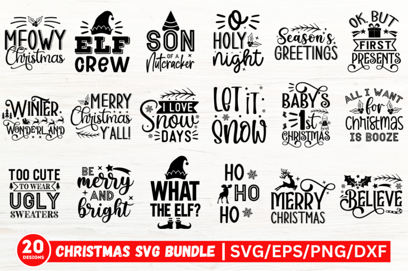 christmas-round-svg-bundle