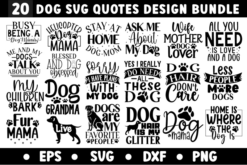 dog-svg-bundle