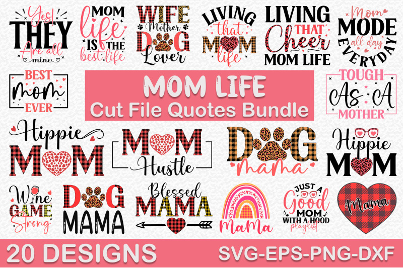 mom-life-svg-design-bundle