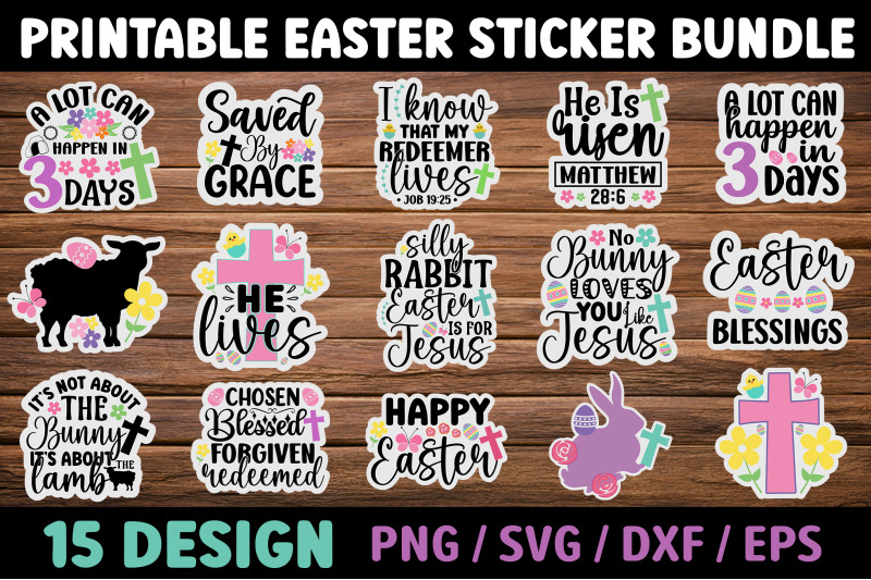 printable-easter-sticker-svg-design-bundle