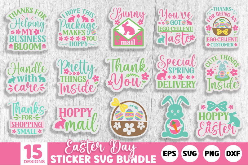 spring-packaging-easter-sticker-svg-design-bundle