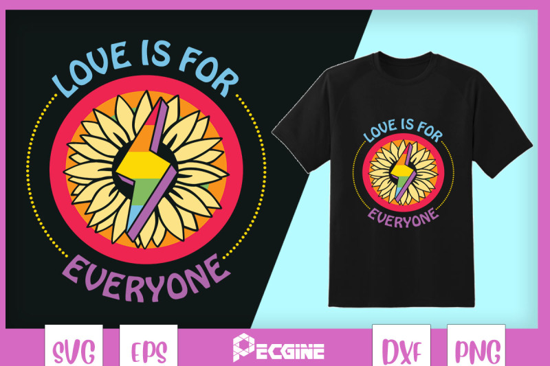 love-is-for-everyone-lgbt-sunflower