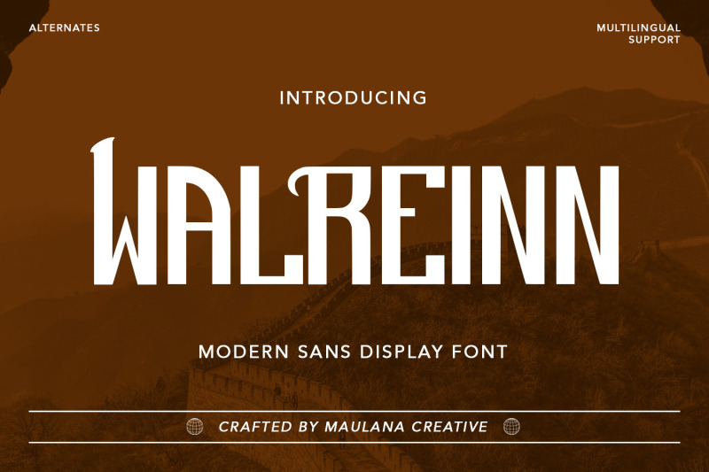 walreinn-modern-sans-display-font