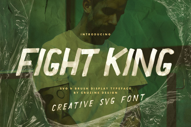 fight-king-svg-brush-font