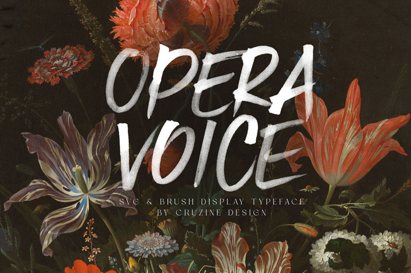 opera-voice-svg-brush-font