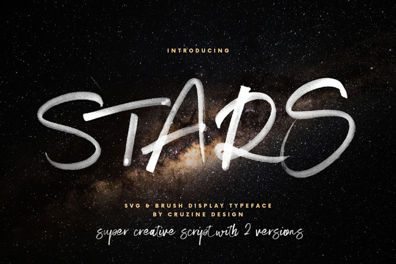 stars-svg-brush-script