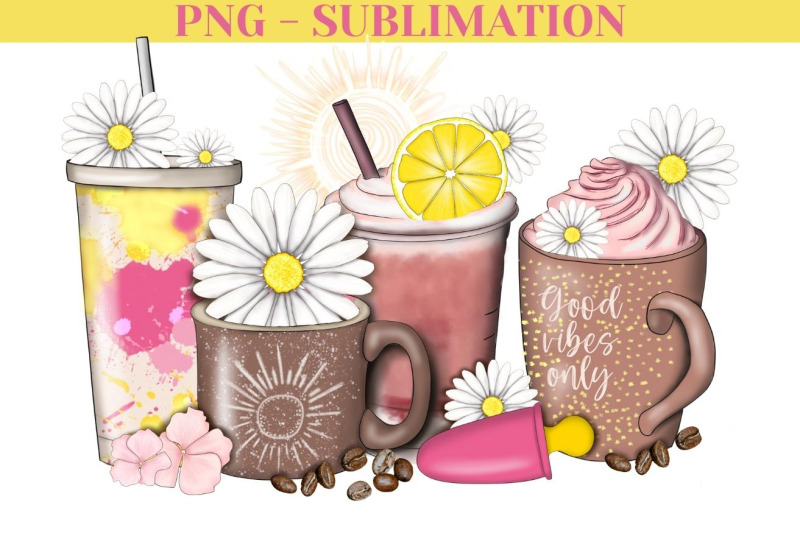 summer-coffee-png-cups-with-daisies