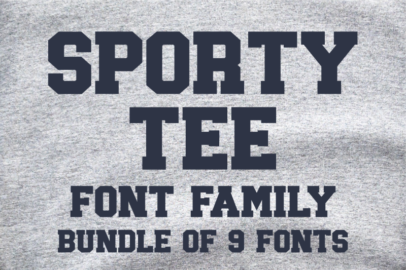 jp-sporty-tee-font-family