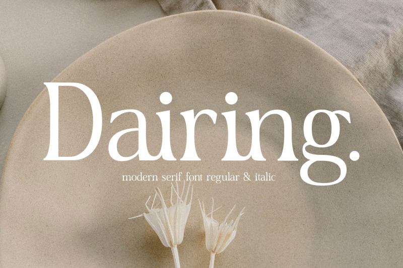 dairing-typeface