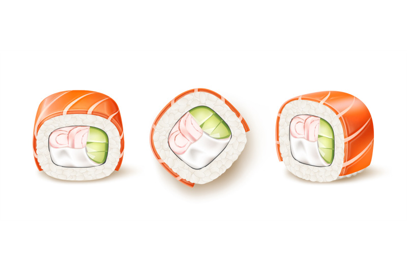 realistic-sushi-roll-classic-japanese-roll-in-different-angles-fresh