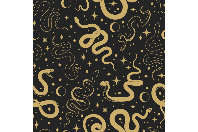 snakes-seamless-pattern-golden-mystic-serpents-decorative-repeated-d