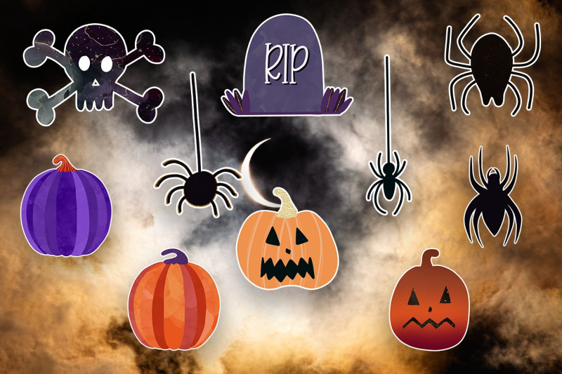october-stickers-for-cricut-halloween-stickers