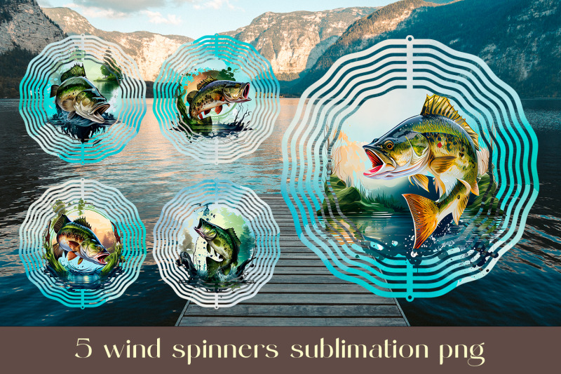 fishing-wind-spinner-sublimation-father-animal-design-png