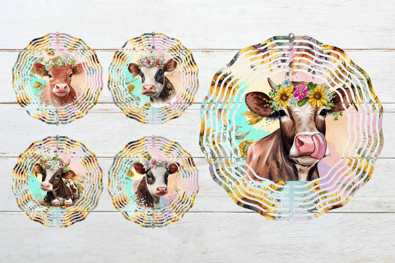 summer-wind-spinner-sublimation-cow-design-bundle