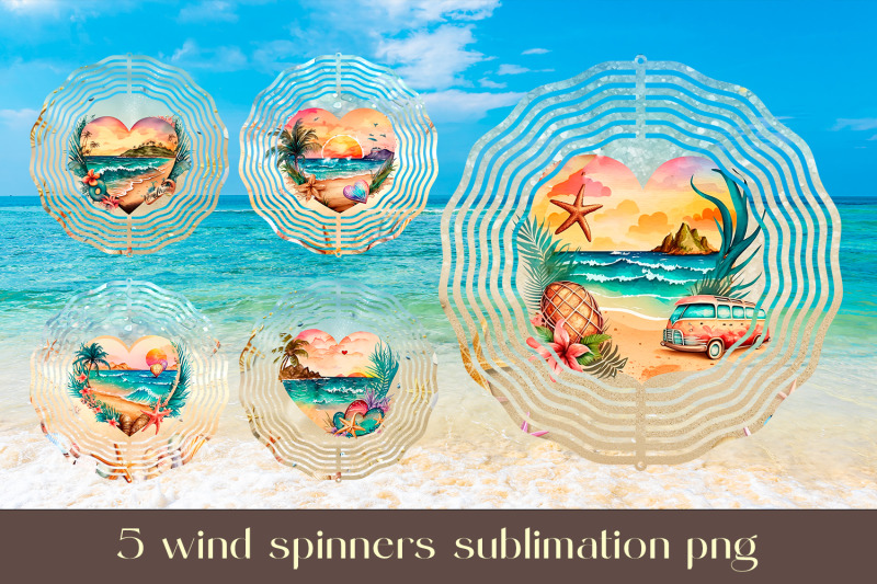 summer-wind-spinner-sublimation-tropical-beach-design-bundle