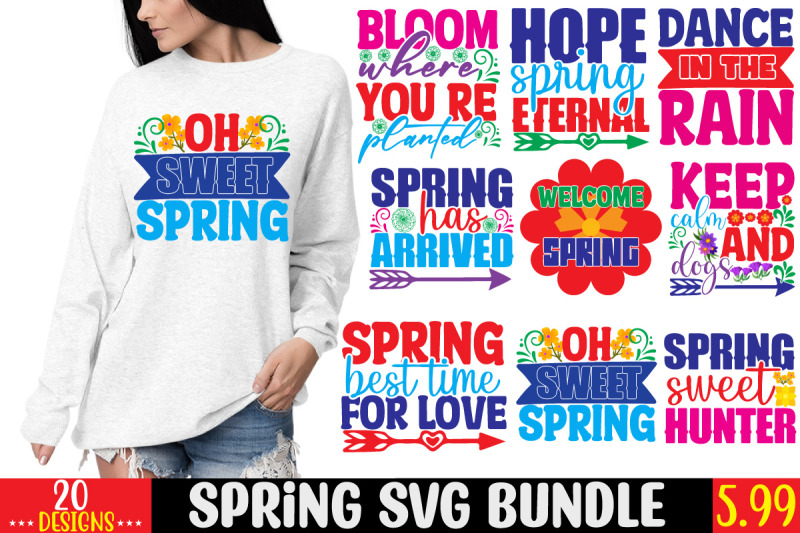 spring-svg-bundle-easter-svg-welcome-spring-svg-flower-svg-spring