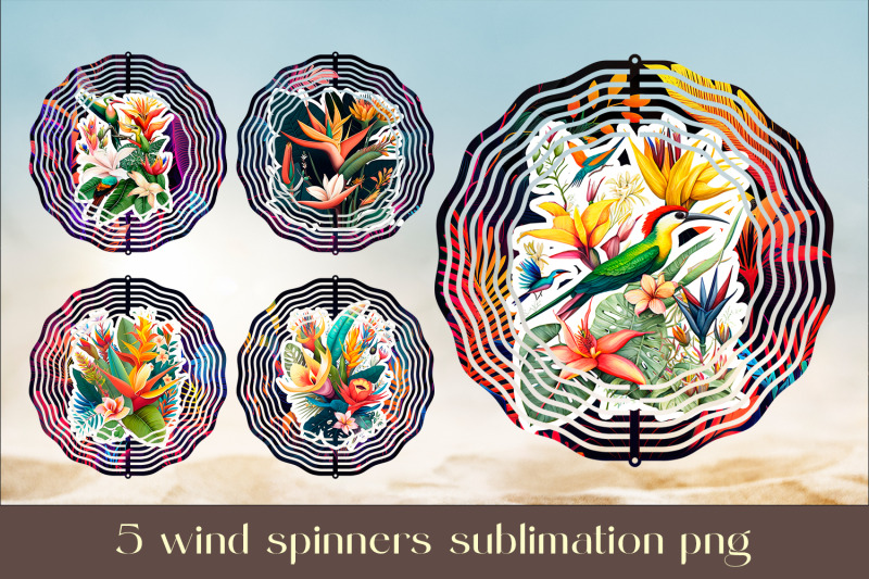 summer-wind-spinner-sublimation-tropical-beach-design-bundle