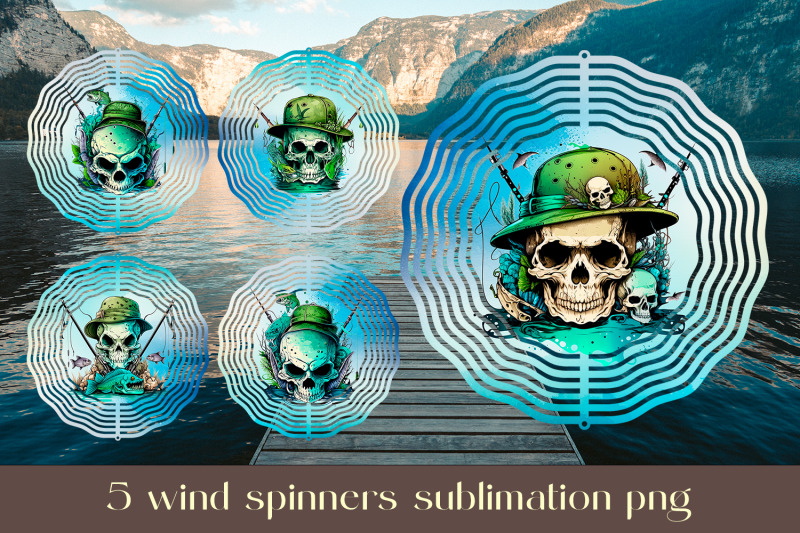 fishing-wind-spinner-sublimation-father-animal-design-png