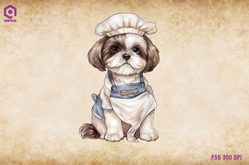 shih-tzu-dog-wearing-apron