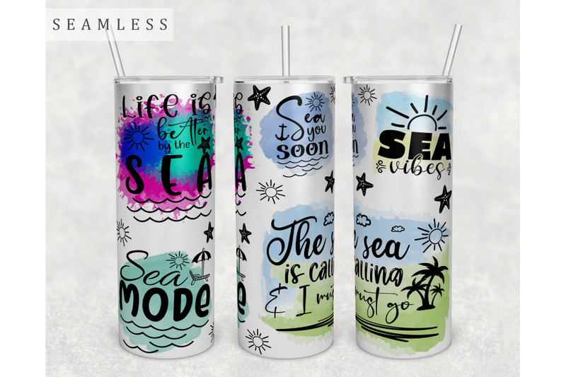 sea-quotes-tumbler-wrap-20-oz-skinny-tumbler-sublimation-design