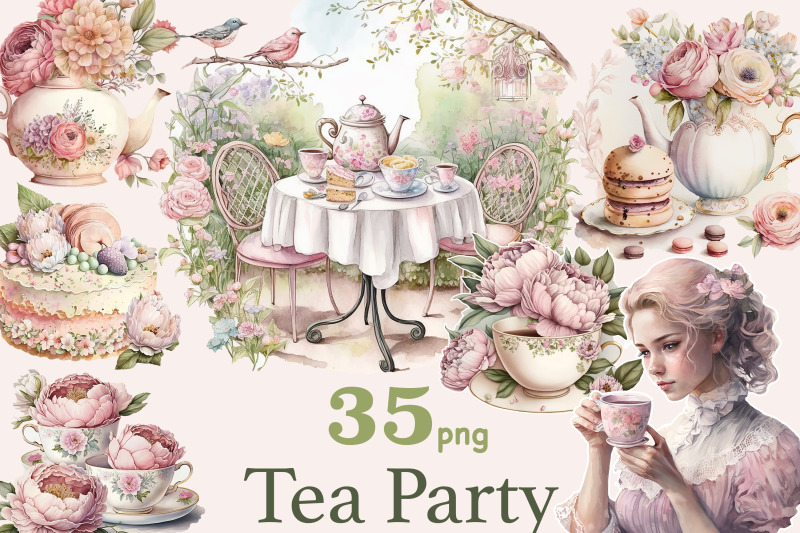 tea-party-illustration-tea-cup-clipart