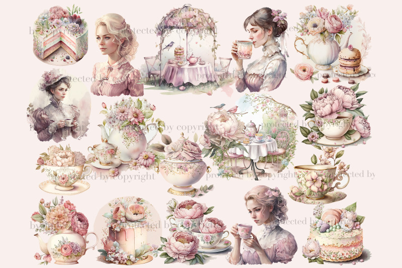 tea-party-illustration-tea-cup-clipart