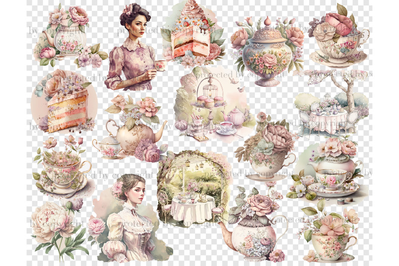 tea-party-illustration-tea-cup-clipart