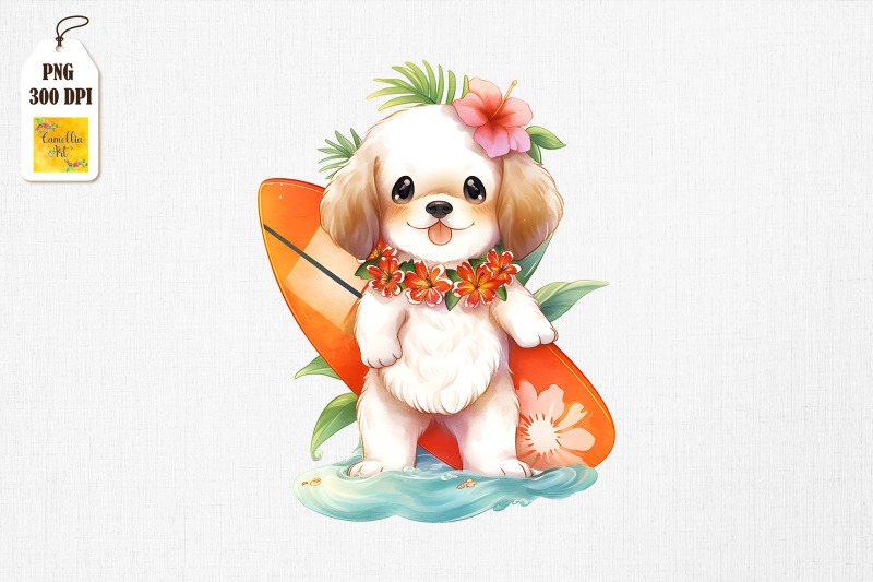 adorable-dog-loves-surfing-summer-bundle