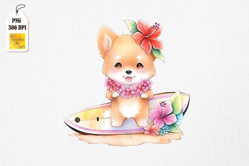 adorable-dog-loves-surfing-summer-bundle