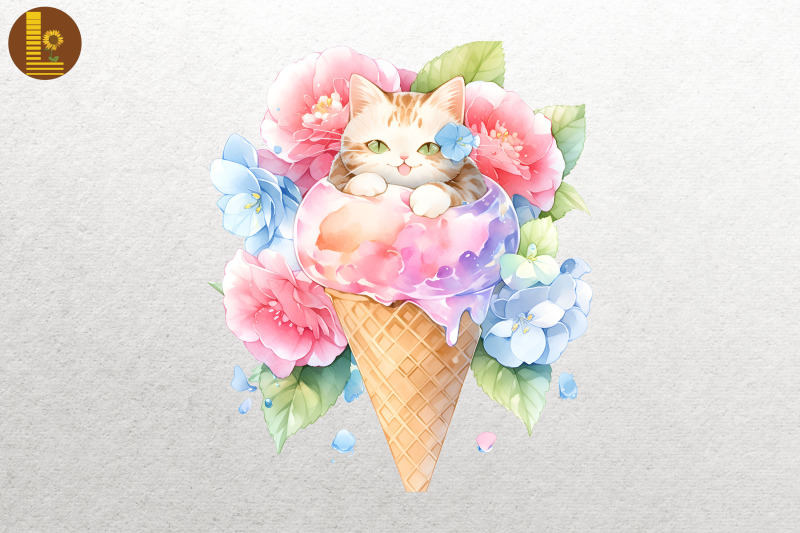 cute-cat-loves-ice-cream-summer-bundle