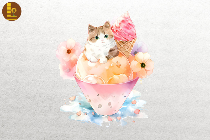 cute-cat-loves-ice-cream-summer-bundle