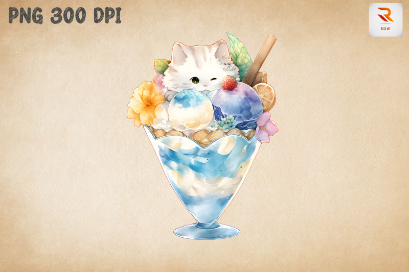 adorable-cat-loves-ice-cream-bundle